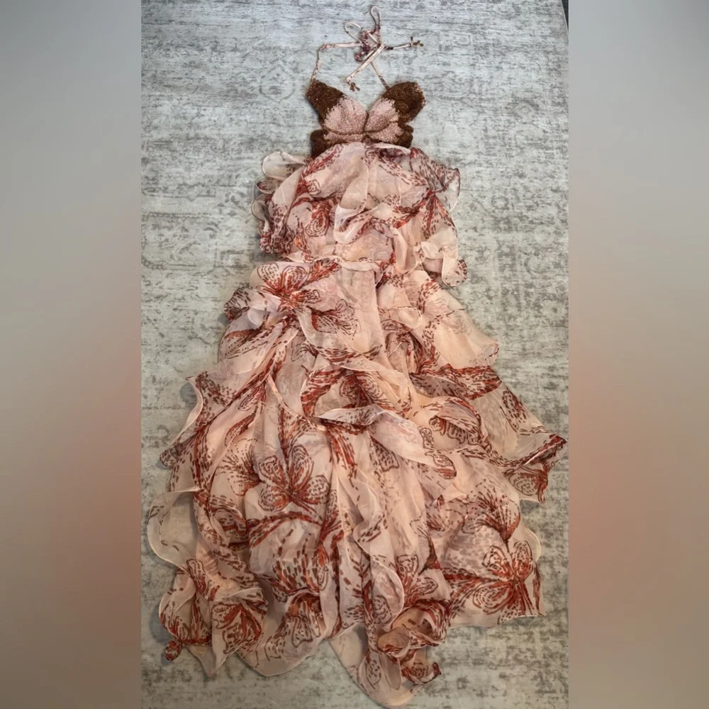 PatBo Sunset Butterfly Maxi Dress - Picture 3 of 9